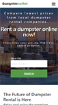Mobile Screenshot of dumpstermarket.com